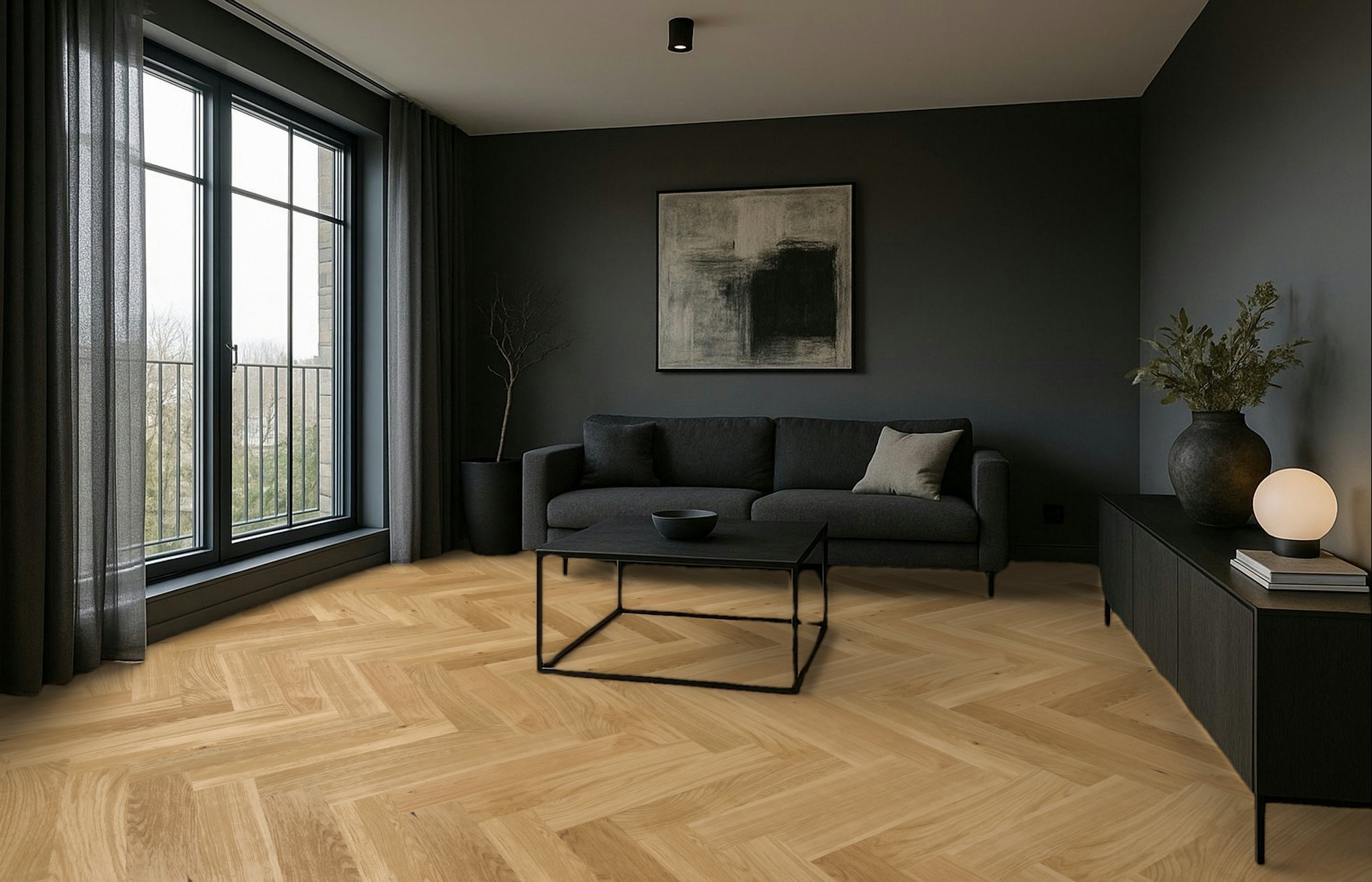 Parchet dublu stratificat, Stejar, HERRINGBONE, BAUWERK Parkett, Formpark Quadrato, Uleiat, 650 x 130 x11 mm, incalzire in pardoseala Parchet dublu stratificat, Stejar, HERRINGBONE, BAUWERK Parkett, Formpark Quadrato, Uleiat, 650 x 130 x11 mm, incalzire in pardoseala 1