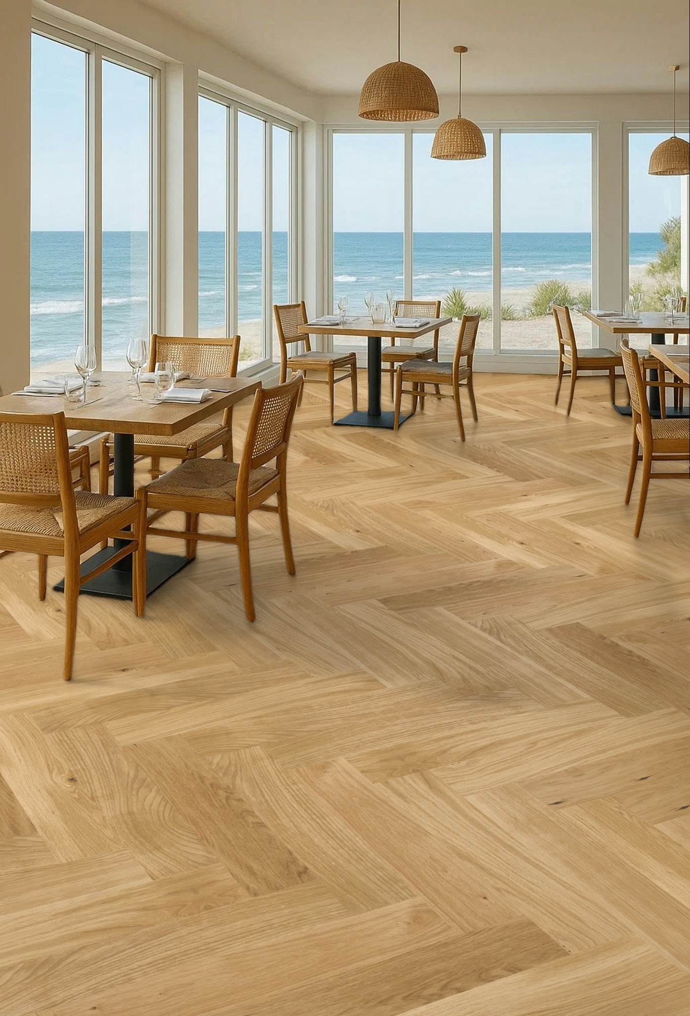Parchet dublu stratificat, Stejar, HERRINGBONE, BAUWERK Parkett, Formpark Quadrato, Uleiat, 650 x 130 x11 mm, incalzire in pardoseala Parchet dublu stratificat, Stejar, HERRINGBONE, BAUWERK Parkett, Formpark Quadrato, Uleiat, 650 x 130 x11 mm, incalzire in pardoseala 2