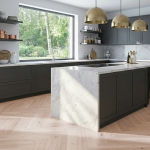 Parchet Lemn dublu stratificat, Stejar Alb/gri /Crem /Lemn deschis, Periat / Proactive+, Kaschmir Weitzer Herringbone Weitzer, 750 X 125 X 12,2 mm, 12.2 mm, 9.3 mm, WP 475
