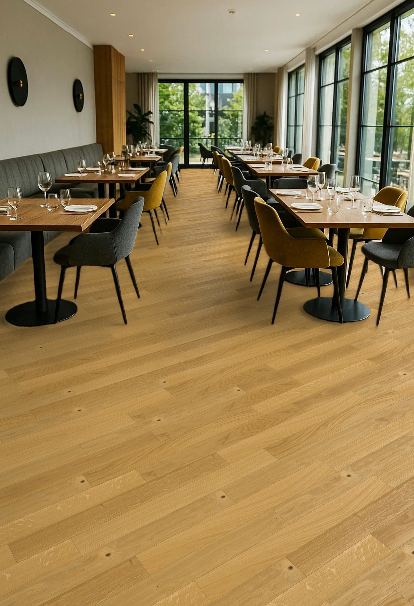 Parchet dublu stratificat, Stejar, Lemn deschis, Cleverpark 900 · Cleverpark, BAUWERK Parkett, periat, uleiat, 900 x 100 x 9.5 mm Parchet dublu stratificat, Stejar, Lemn deschis, Cleverpark 900 · Cleverpark, BAUWERK Parkett, periat, uleiat, 900 x 100 x 9.5 mm 1
