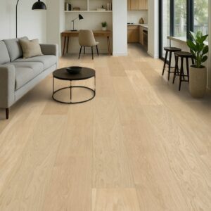 Parchet dublu stratificat, Stejar, Crem, lemn deschis, Silverline Edition, Crema B-Protect, Periat, 2800 x 260 x 11 mm