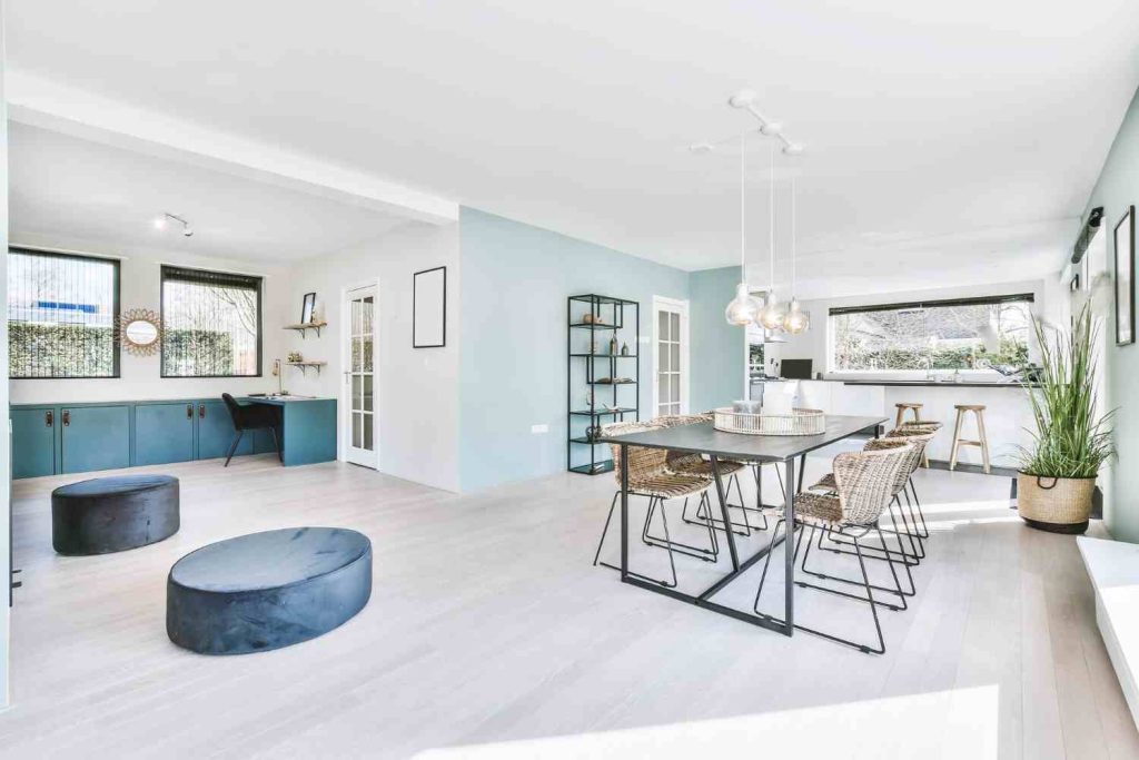 5. Amenajarea interiorului in stil american
