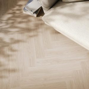 Parchet dublu stratificat,BOEN,Herringbone T/G,Stejar Pale White Andante, Live Matt Plus, lacuit,10.5x137x790mm, incalzire in pardoseala