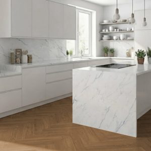 Parchet Dublu Stratificat Weitzer , Herringbone ,Stejar mandel, Block 750,incalzire in pardoseala, 750 x 125 x 10.3,9.3 mm