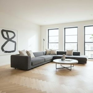 Parchet Lemn dublu stratificat, Stejar Crema, Crema B-Protect,46 ,Formpark Quadrato Bauwerk, 650 x 130 x11 mm, grosime 11 mm