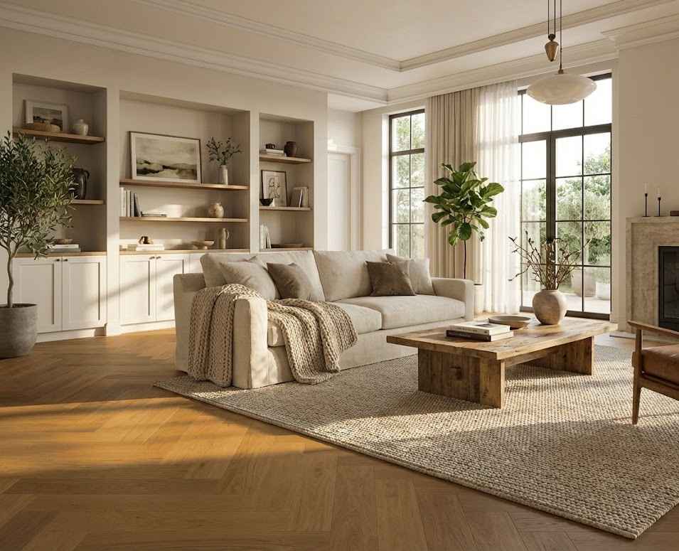 7. Parchet dublu stratificat, Stejar, Mandorla, Stejar sau alte culori, BAUWERK